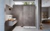 Radaway Furo Brushed Nickel kabina Walk-in 150x200cm prawa szczotkowany nikiel 10106788-91-01R/10110744-01-01